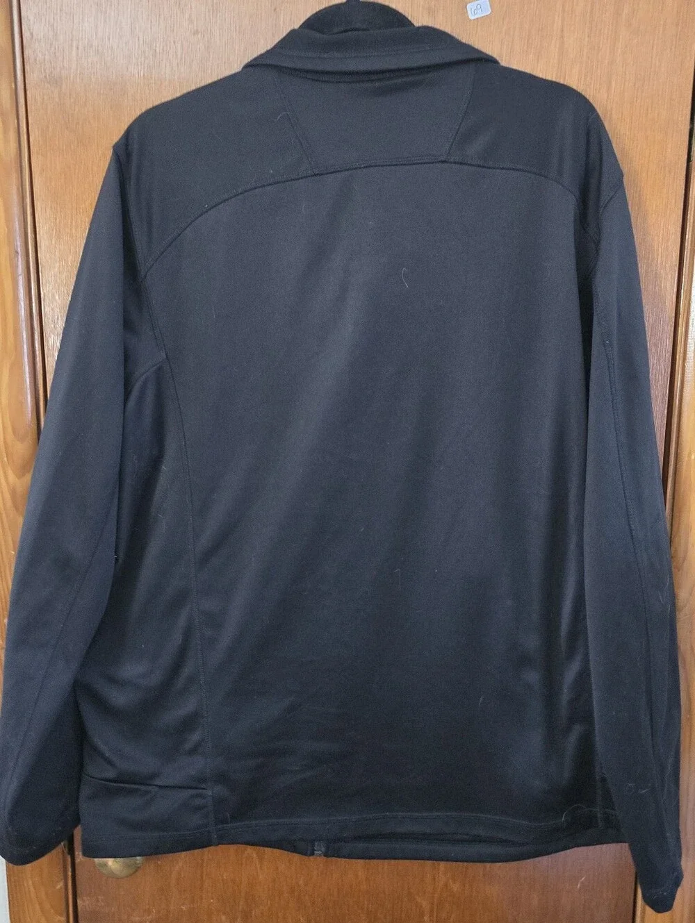 North Face Men’s Lightweight Black Fleece Jacket Size XL